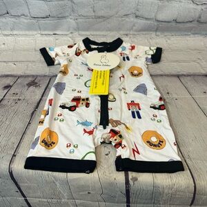 Llama Littles Universal Studios Bamboo Shortie Romper